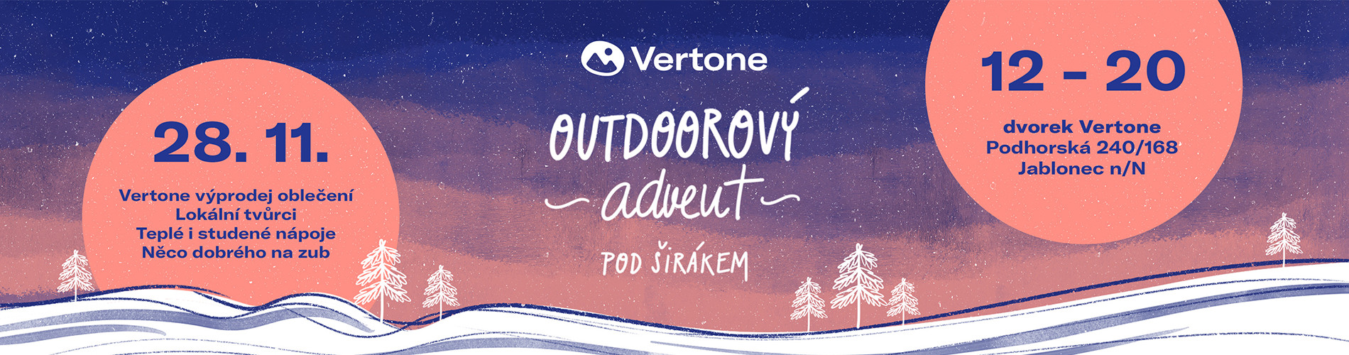 Outdoorový advent pod širákem